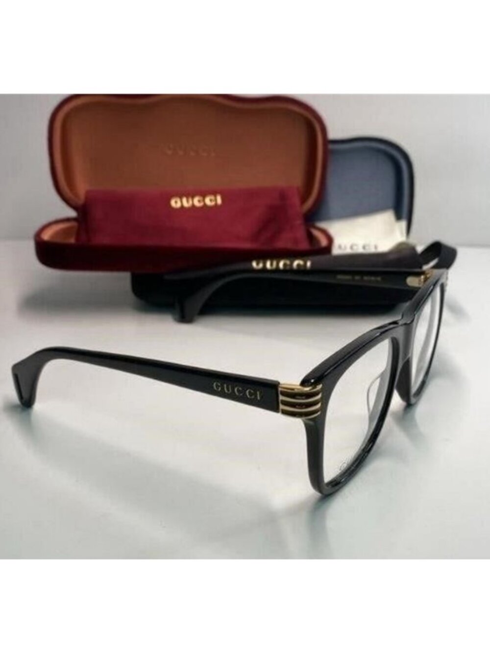 💯- Gucci Eyeglasses Web GG0526O GG/0526/O 002 Havana Optical Frame 54… , descri - Picture 6 of 11
